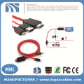 MHL Micro USB для HDMI TV AV-кабель Адаптер HDTV для SAMSUNG Galaxy S2